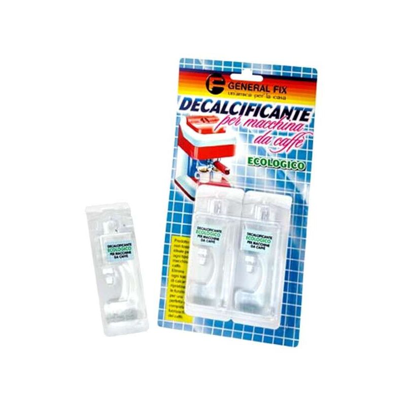 foto del prodotto general fix decalcificante ecologico per macchine da caff 2 pezzi