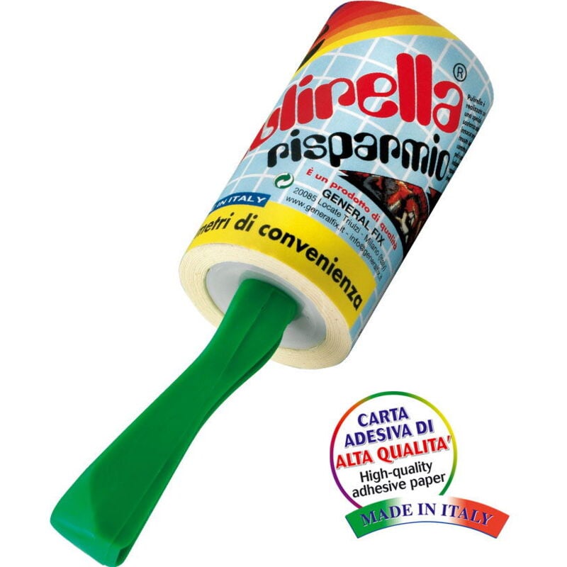 foto del prodotto general fix pulirella risparmio spazzola in carta crespata adesiva di ottima qualit . lunghezza 10 m 1 pezzo pulirella risparmio