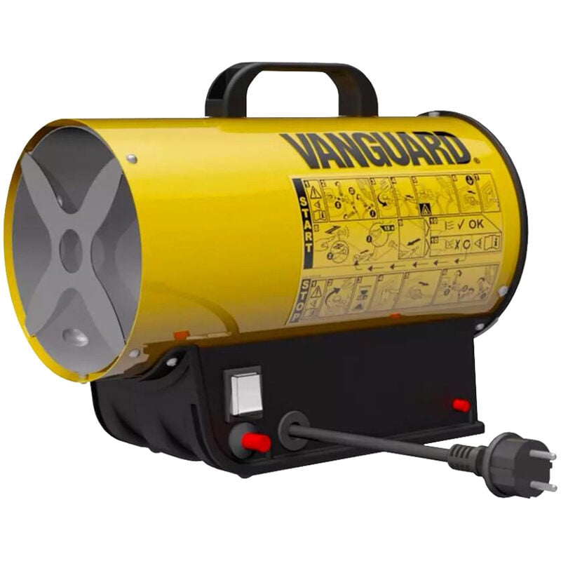 foto del prodotto generatore aria calda a gas propano vanguard - potenza 10.5 kw