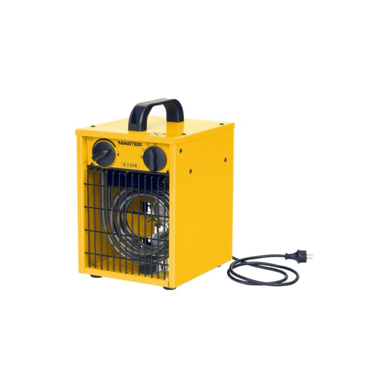 foto del prodotto generatore aria calda portatile elettrico 2 kw riscaldatore professionale b2 epb