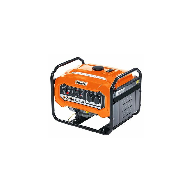 foto del prodotto generatore corrente elettrica oleomac pge 35 dcs motore emak 212cc autonomia 15h