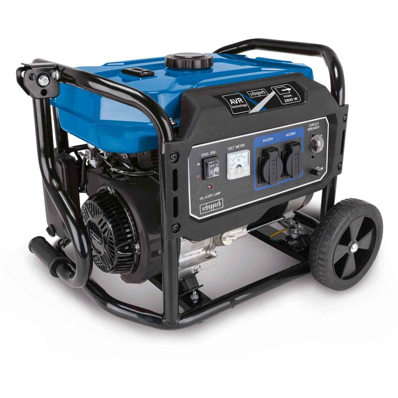 foto del prodotto generatore di corrente 5,8hp 2800w scheppach sg3200x