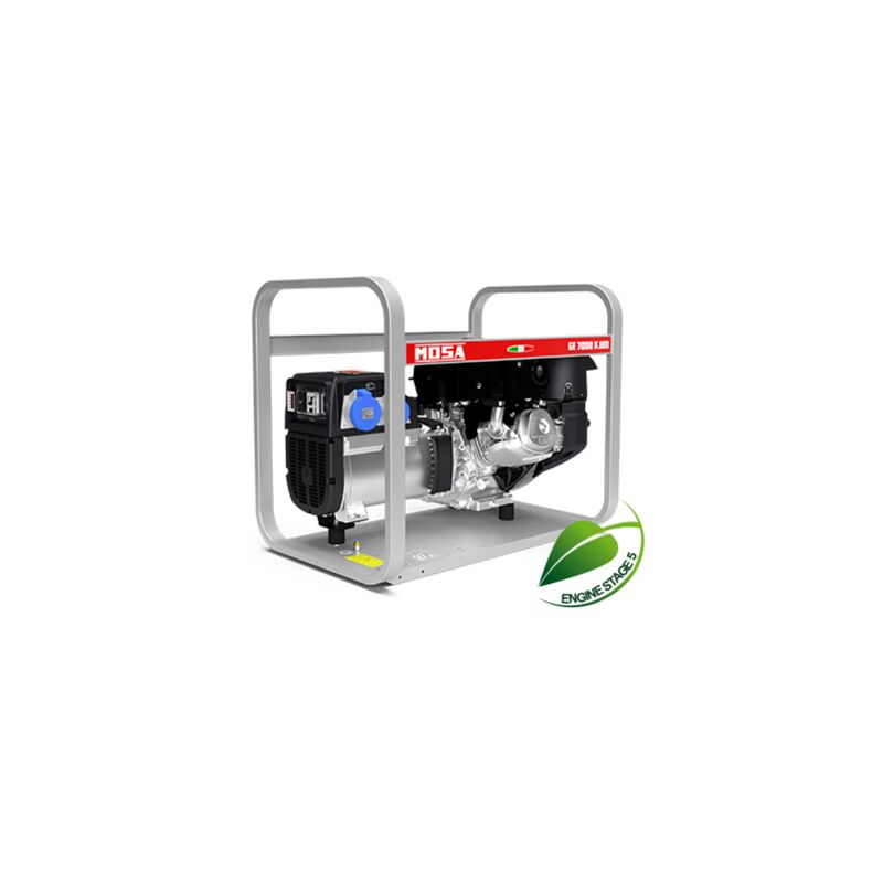 foto del prodotto generatore di corrente mosa ge 7000 kbm da 6,5 kw con avr motore benzina kohler