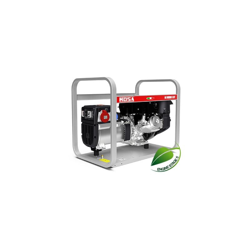 foto del prodotto generatore di corrente mosa ge 8000 kbt da 6,4 kw motore benzina kohler
