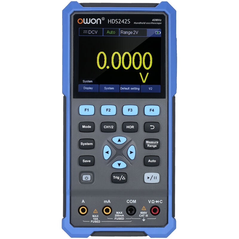 foto del prodotto generatore di forme d onda multimetro per oscilloscopio a 2 canali larghezza di banda 3 in 1 40 mhz 20000 conteggi multimetro osc dmm generatore