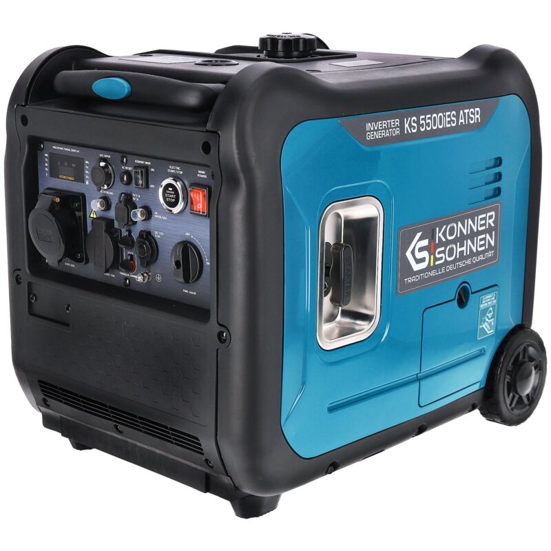 foto del prodotto generatore di inverter a benzina 5500 w k nner s hnen ks 5500ies atsr manuale elettrico