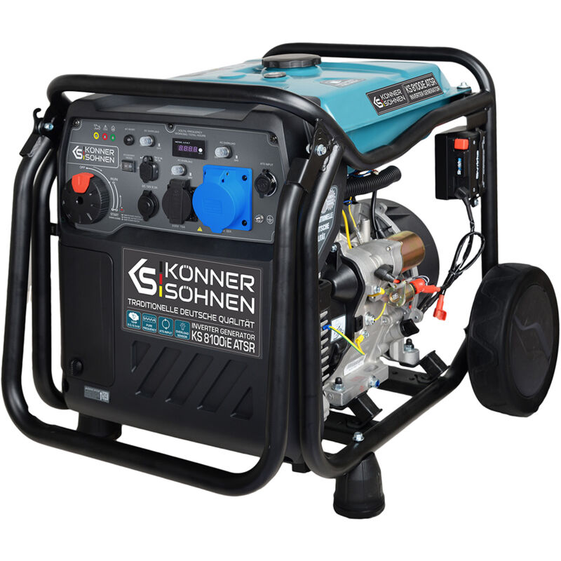foto del prodotto generatore di inverter a benzina 8000 w k nner s hnen ks 8100ie atsr elettrico