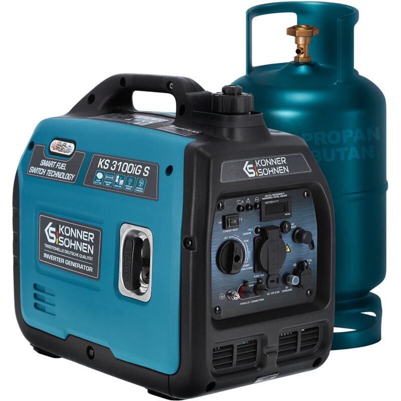 foto del prodotto generatore di inverter a benzina e gas 3100 w k nner s hnen ks 3100ig s