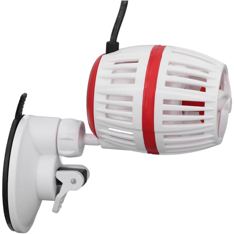 foto del prodotto generatore di onde per acquario, pompa per acquario da 12 v, 4 velocità, pompa di circolazione sommergibile silenziosa a frequenza variabile per la