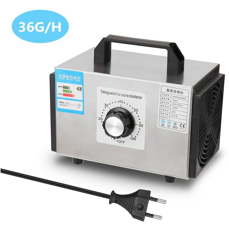 foto del prodotto generatore di ozono domestico pro macchina per ozono purificatore d aria purificatore d aria in acciaio inossidabile attrezzatura per disinfezione e