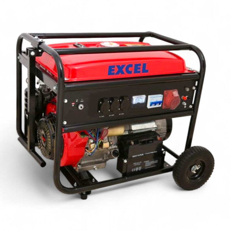 foto del prodotto generatore gruppo elettrogeno a benzina motore 4 tempi 5500w gn5500 kw 5,5