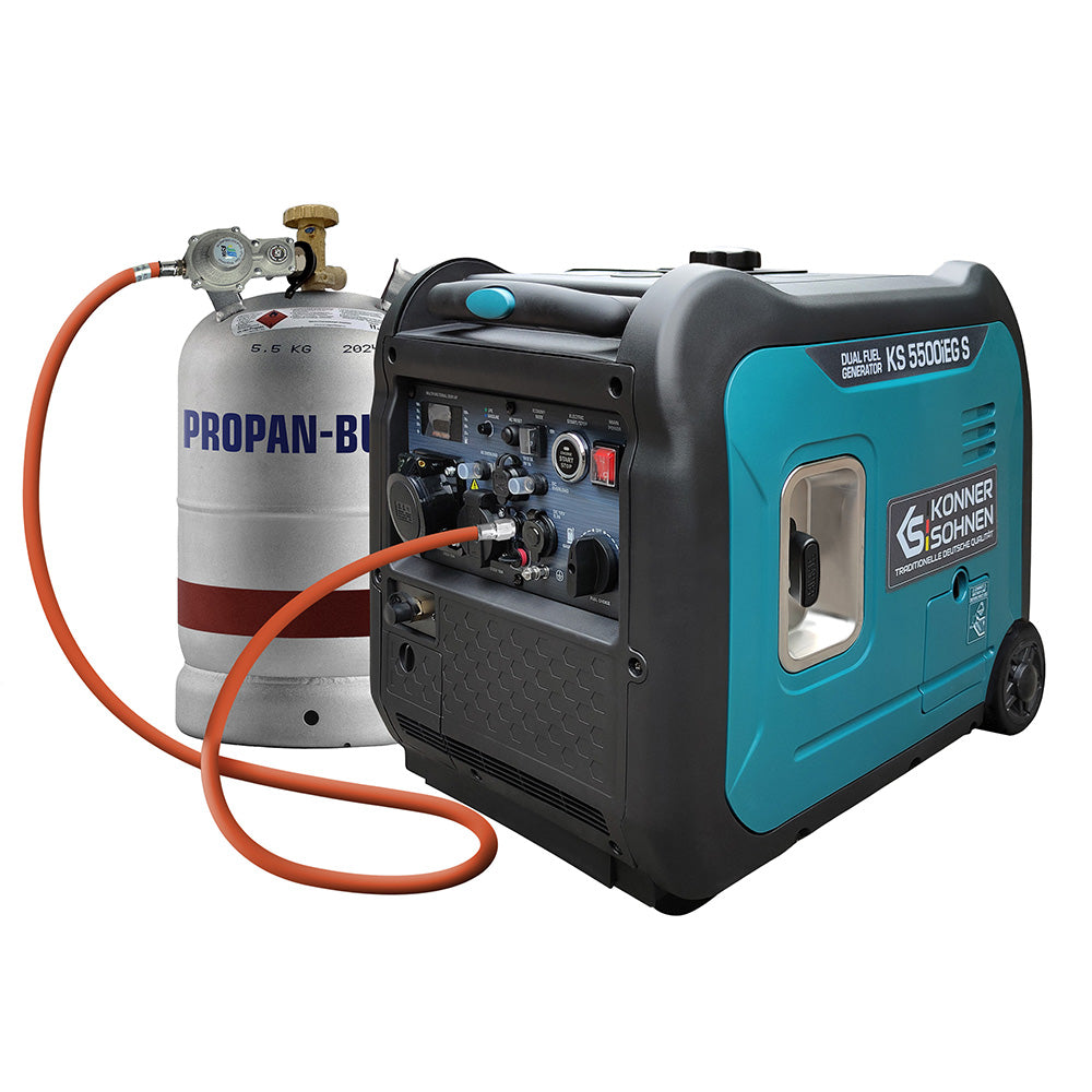 foto del prodotto generatore inverter a gas lpg ks 5500ieg s