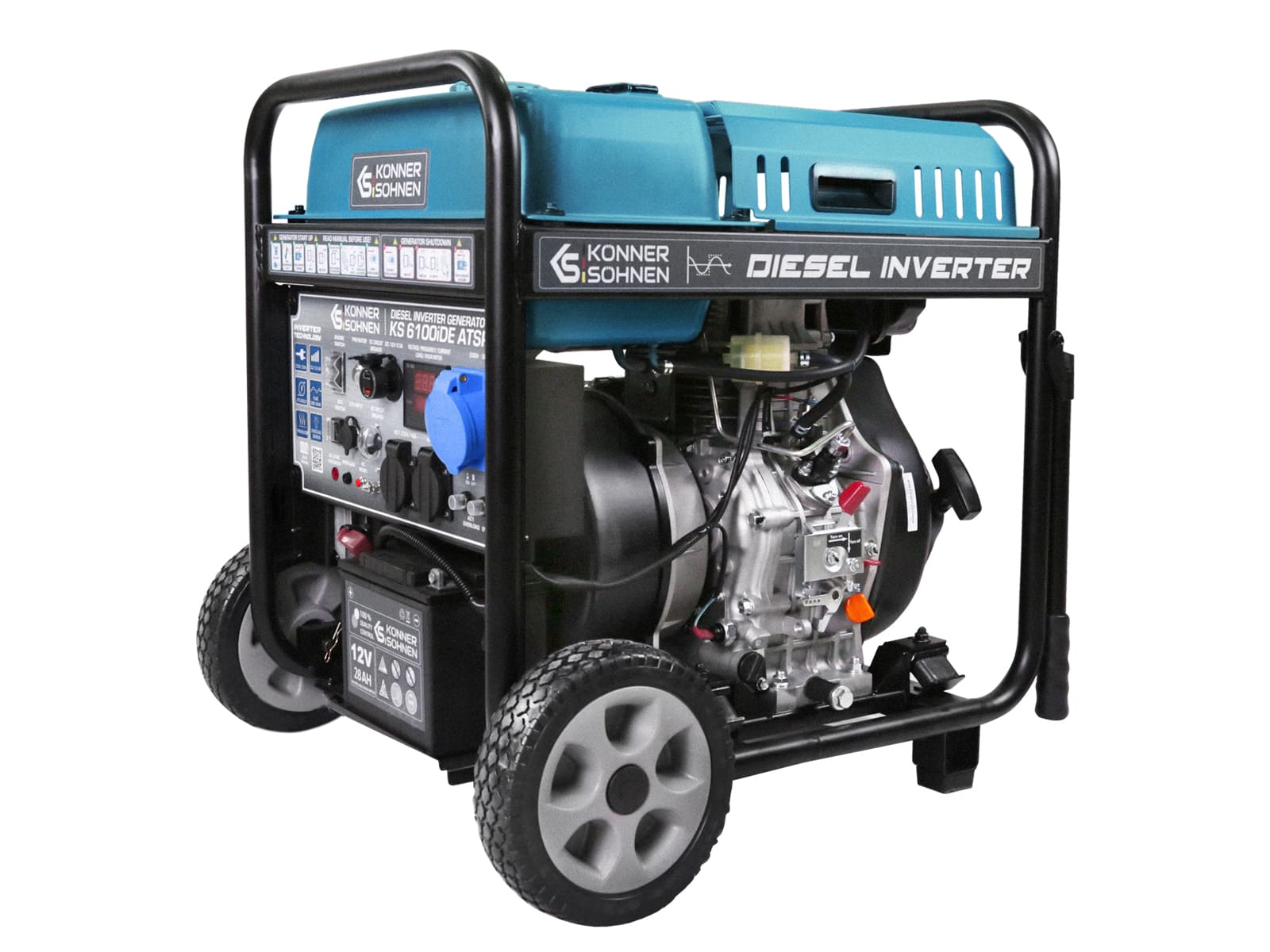 foto del prodotto generatore inverter diesel ks 6100ide atsr