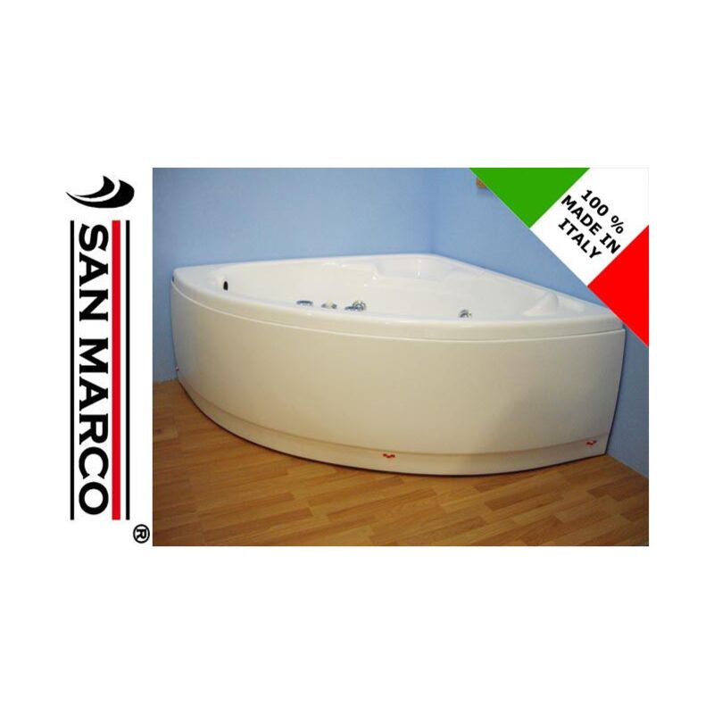 foto del prodotto generico vasca da bagno angolare con idromassaggio 150x150 cm