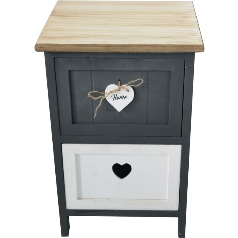 foto del prodotto genesis - mobiletto in legno con cassetti