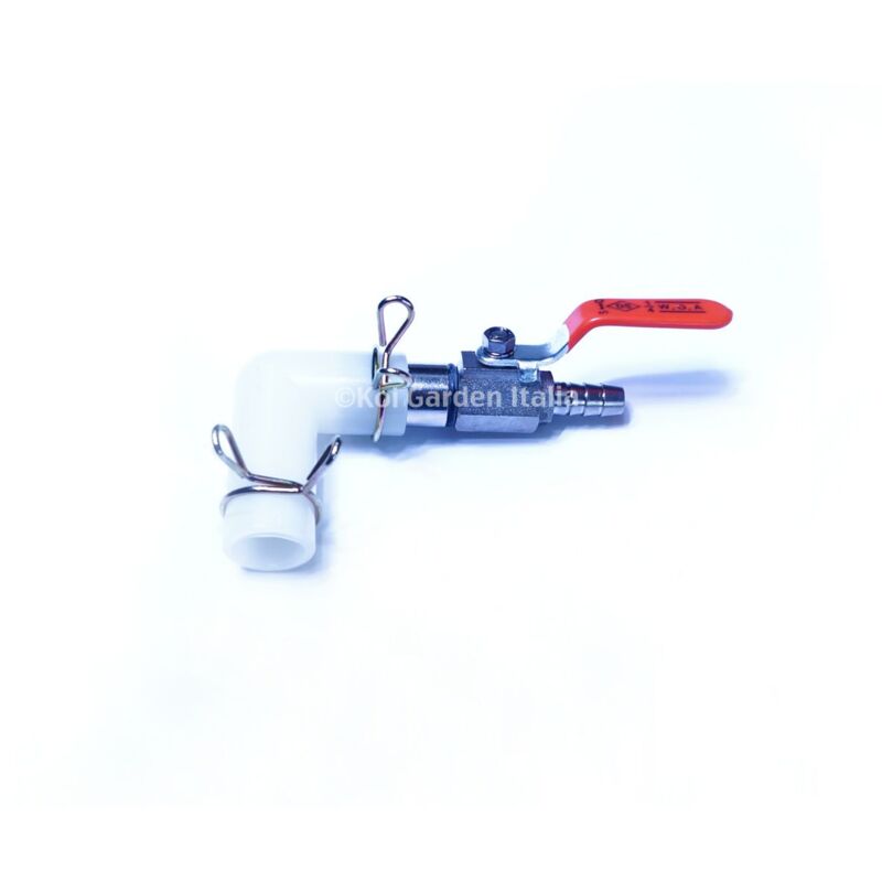 foto del prodotto genki4koi natural food angel aqua adattatore per pompa d aria 18 9 mm regolabile con rubinetto