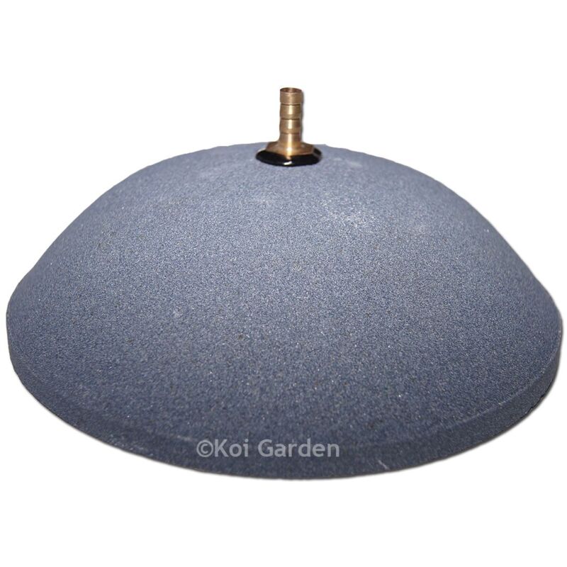 foto del prodotto genki4koi natural food pietra porosa a campana 202 mm hi oxygen per laghetto e acquario