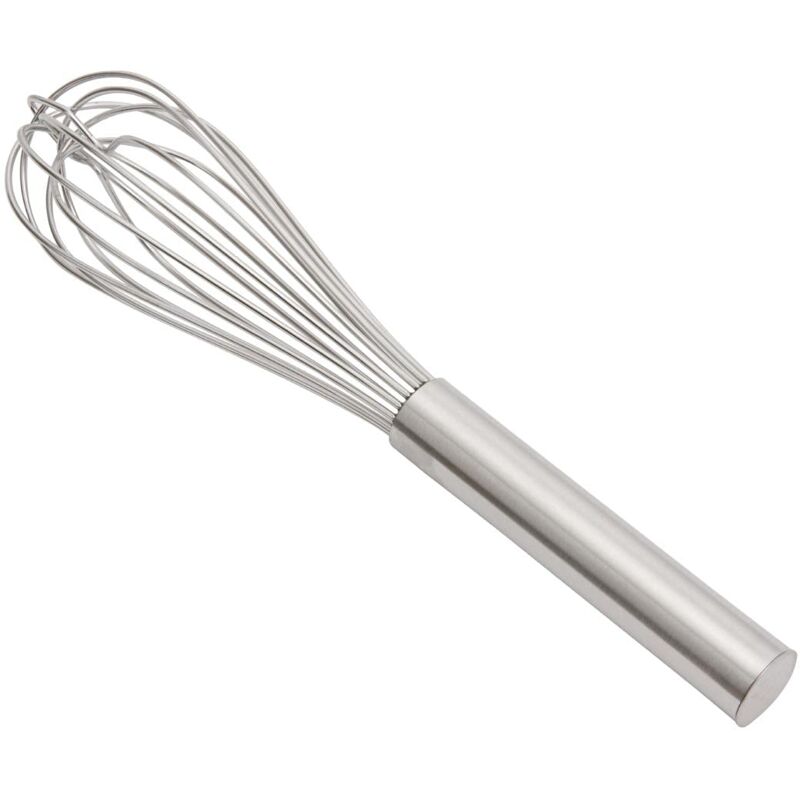 foto del prodotto genware hdw-30 frusta, resistente, in acciaio inox, 30,5 cm, 300 mm