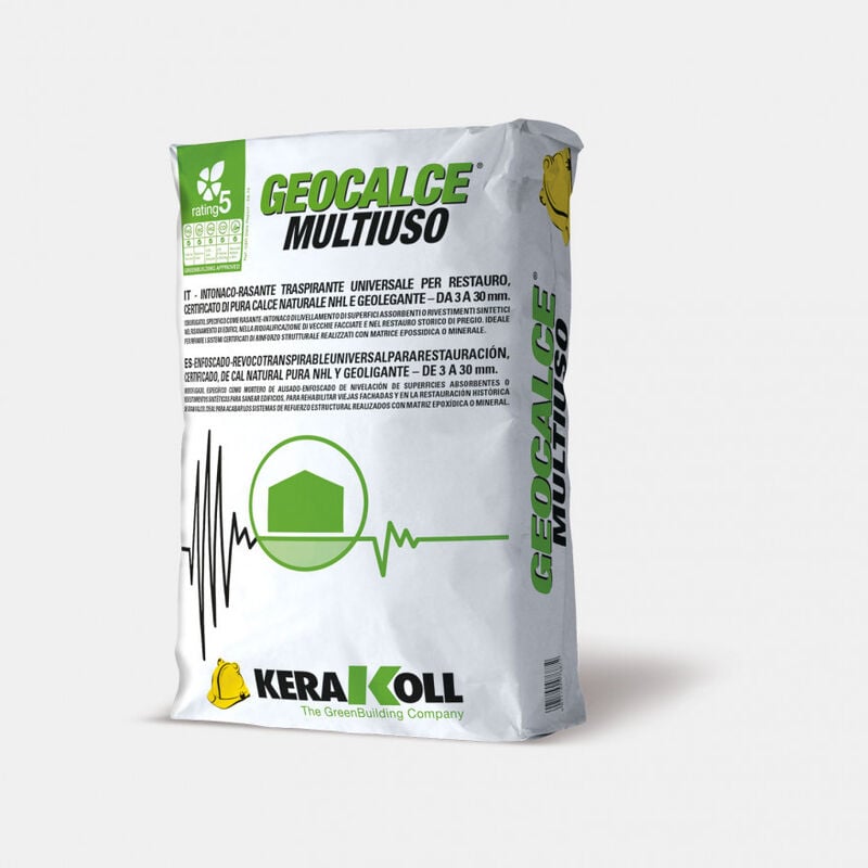 foto del prodotto geocalce multiuso intonaco rasante sacco 25 kg