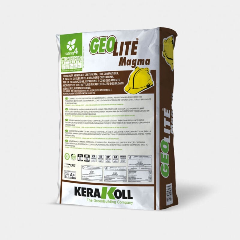 foto del prodotto geolite magma malta minerale ripristino calcestruzzo 25 kg kerakoll