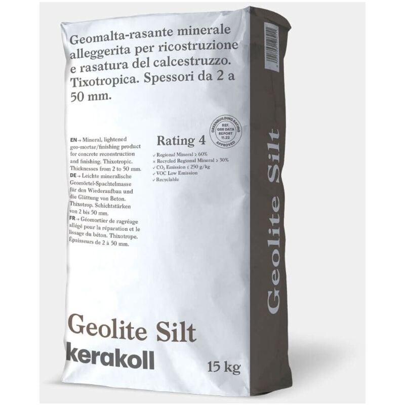 foto del prodotto geolite silt geomalta rasante minerale alleggerita kg 15