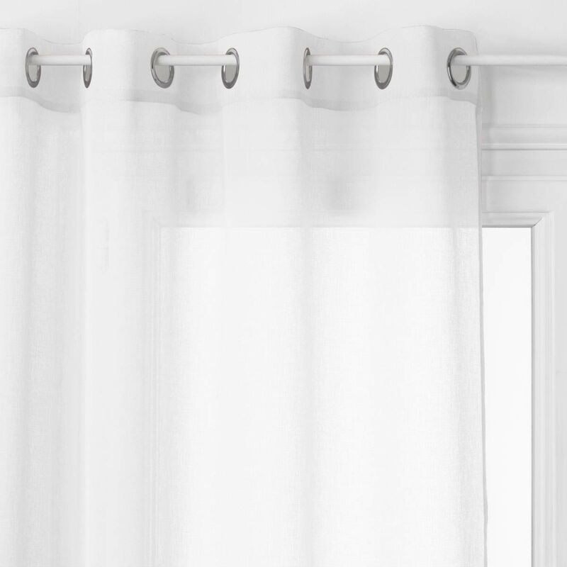 foto del prodotto georgette bianco velato 140x240cm atmosphera cr ateur d int rieur