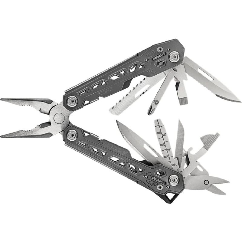 foto del prodotto gerber strumento multi uso con fodero in nylon e 17 funzioni, truss multi tool, 30 001546