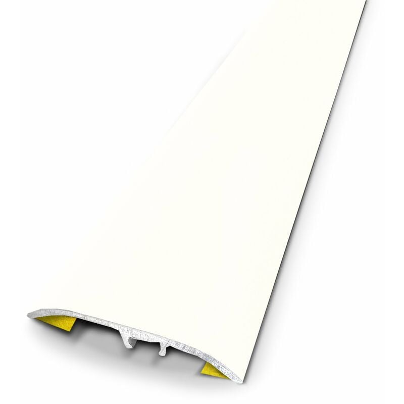 foto del prodotto gerflor 630013d soglia universale in alluminio bianco, 83 cm x 3,7 cm