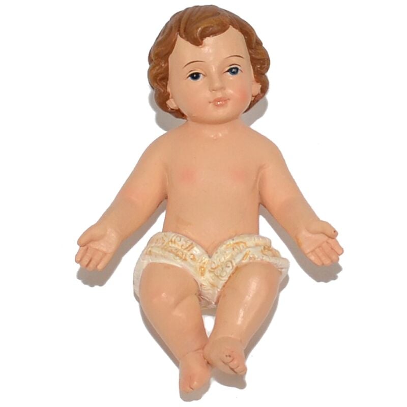 foto del prodotto ges bambino senza culla bambinello per presepe h 15 cm