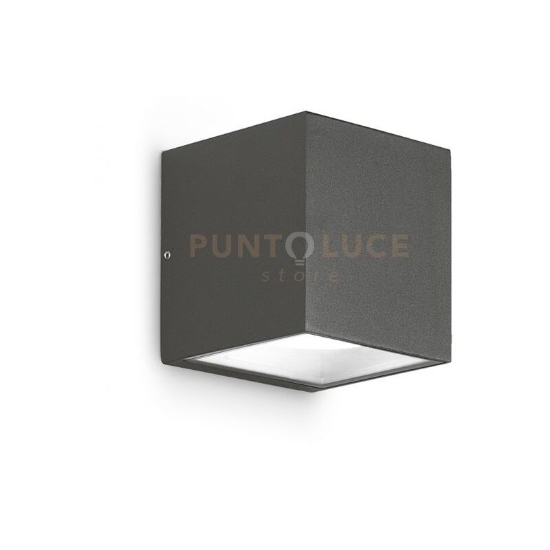 foto del prodotto ges170 applique 2 luci attacco gx53 alluminio e vetro colore antracite
