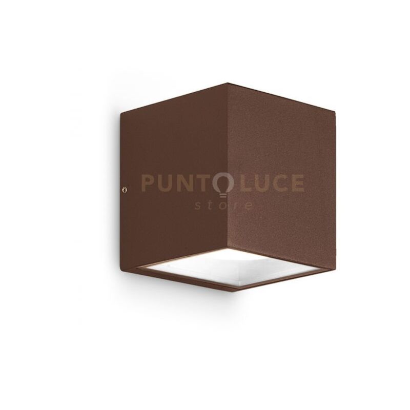 foto del prodotto ges172 applique 2 luci attacco gx53 alluminio e vetro colore marrone