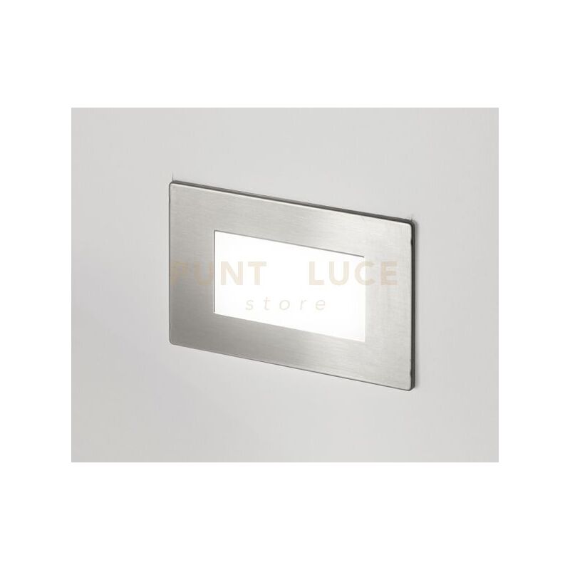 foto del prodotto ges811 segnapassi solo con sensore per scatola 503 a led 3000k 200lm 2w bianco nickel