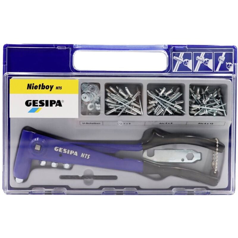 foto del prodotto gesipa 1435461 kit rivettatrice 315 mm 1 pz.