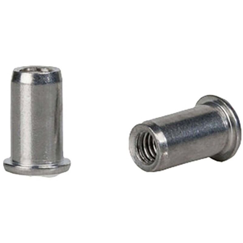 foto del prodotto gesipa dado cieco acciaio zincato testa larga m6x9x15,5 a 1000 