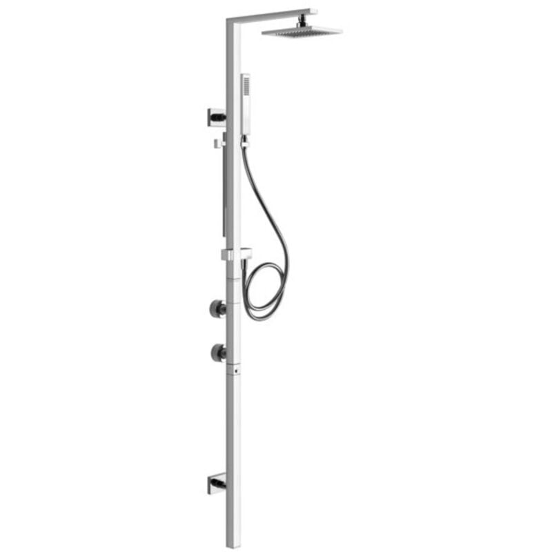 foto del prodotto gessi colonne de douche rettangolo avec thermostat en saillie,