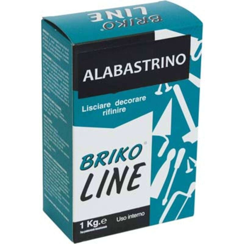 foto del prodotto gesso alabastrino briko line kg 1 12 pezzi