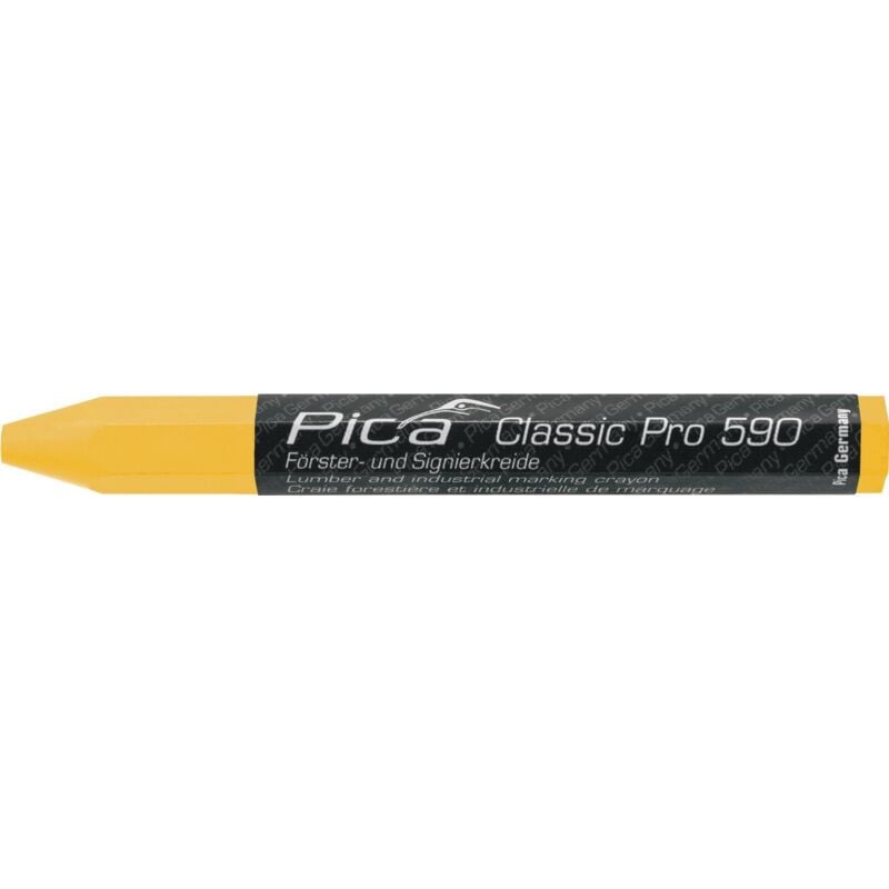 foto del prodotto gesso per segni/signature classic pro 590 giallo in carta, 12 pezzi/confezione