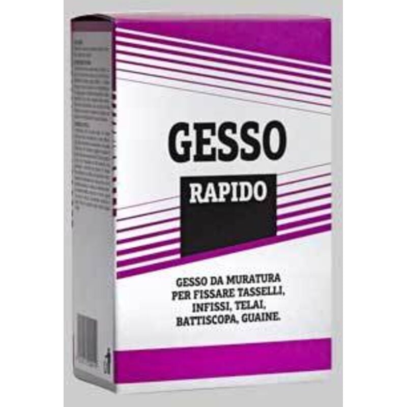 foto del prodotto gesso rapido 1 kg conf. da 12 pz