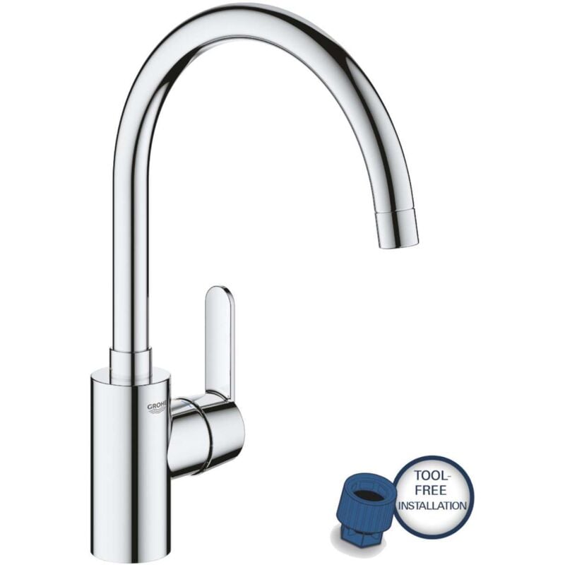 foto del prodotto get - miscelatore da lavello, cromo 31494001 - grohe