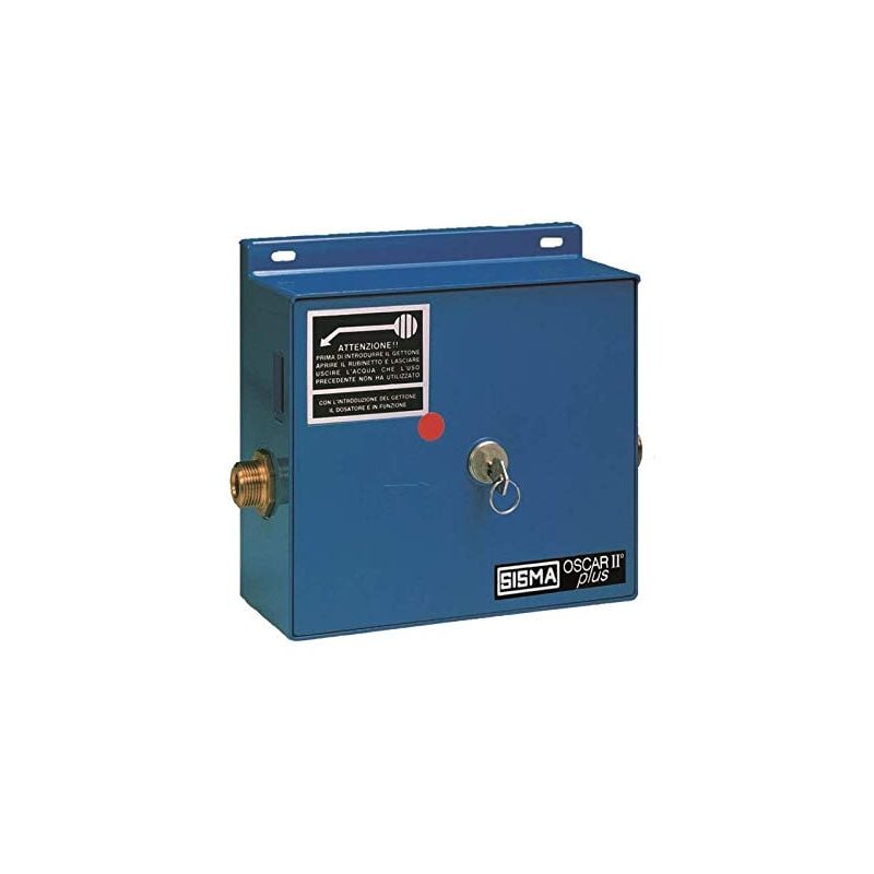foto del prodotto gettoniera doccia meccanica gioanola sisma oscar taratura 15lt gettoni 0,50 cent