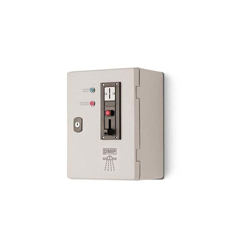foto del prodotto gettoniera elettronica per comando doccia a gettoni nilo dmp con gettone 1 euro