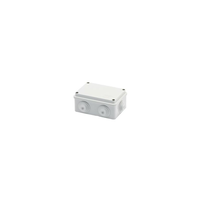 foto del prodotto gewiss cassetta di derivazione con coperchio basso a vite ip44 dimensioni interne 120x80x50 pareti con passacavi