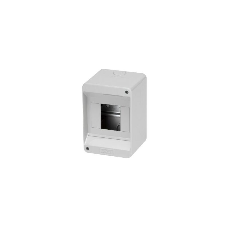 foto del prodotto gewiss centralino protetto senza porta pareti con centrini di foratura predisposto per alloggiamento morsettiere ip40 4 moduli