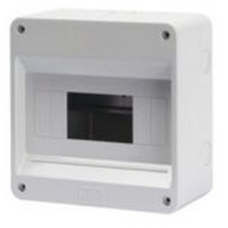 foto del prodotto gewiss centralino protetto senza porta pareti con centrini di foratura predisposto per alloggiamento morsettiere ip40 8 moduli
