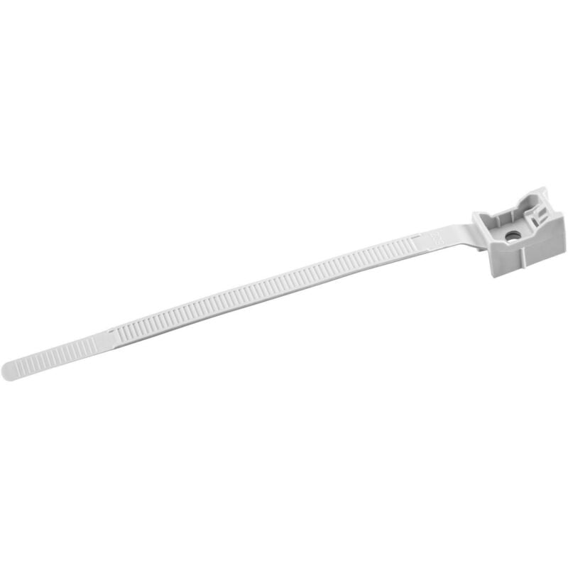 foto del prodotto gewiss collare grigio a fascetta di fissaggio in tecnopolimero non riapribile per tubi 16 32mm halogen free dx51232