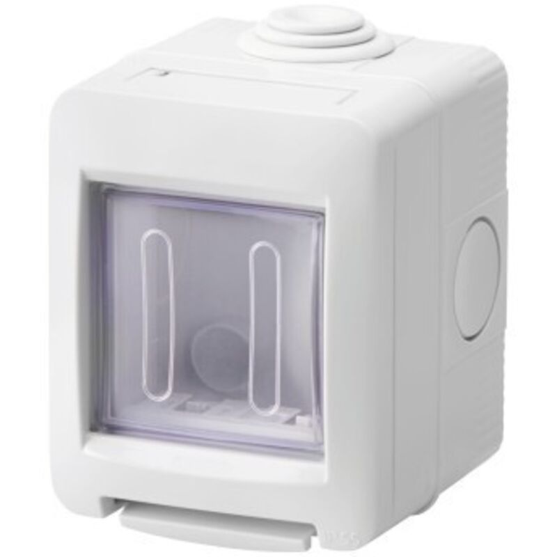 foto del prodotto gewiss contenitore autoportante stagno 2p ip55 grigio cod. gw16512 