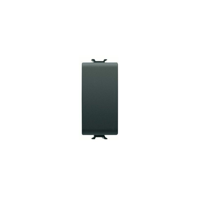 foto del prodotto gewiss deviatore unipolare 250v ac 16ax 1m nero satinato chorusmart gw12051