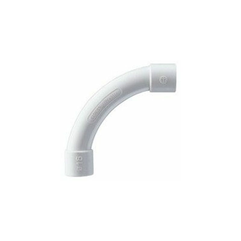 foto del prodotto gewiss dx40132 curva a raggio stretto rk ip40 diam.32mm confezione da 10 pz