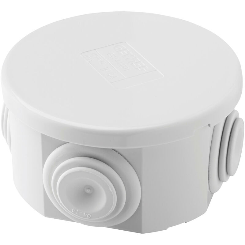 foto del prodotto gewiss gw 44001 scatola di derivazione con coperchio a pressione ip44 65x35
