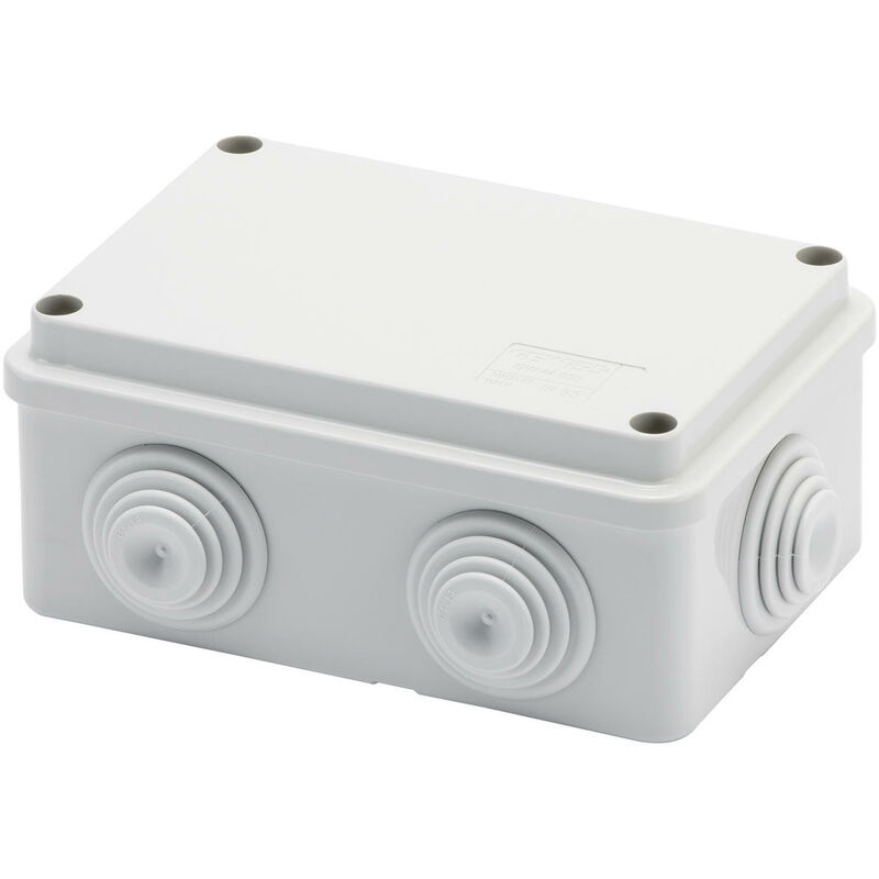 foto del prodotto gewiss gw 44005 scatola di derivazione con coperchio a vite ip55 120x80x50